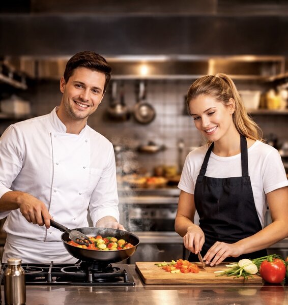 Bucatar sau ajutor de bucatar? Hai intr-o bucatarie unde conteaza ce faci